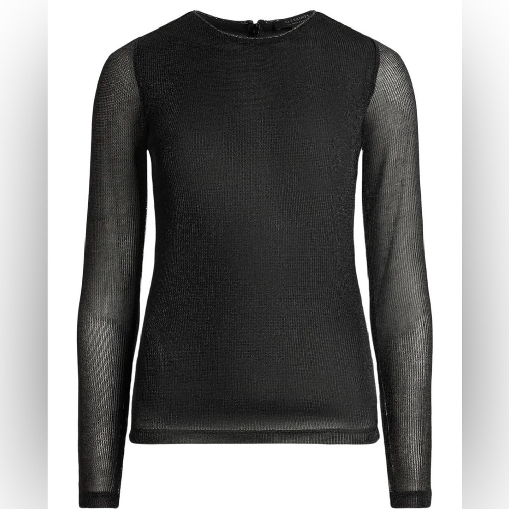 NWTA All Saints Nora Sparkle Top  Size 6